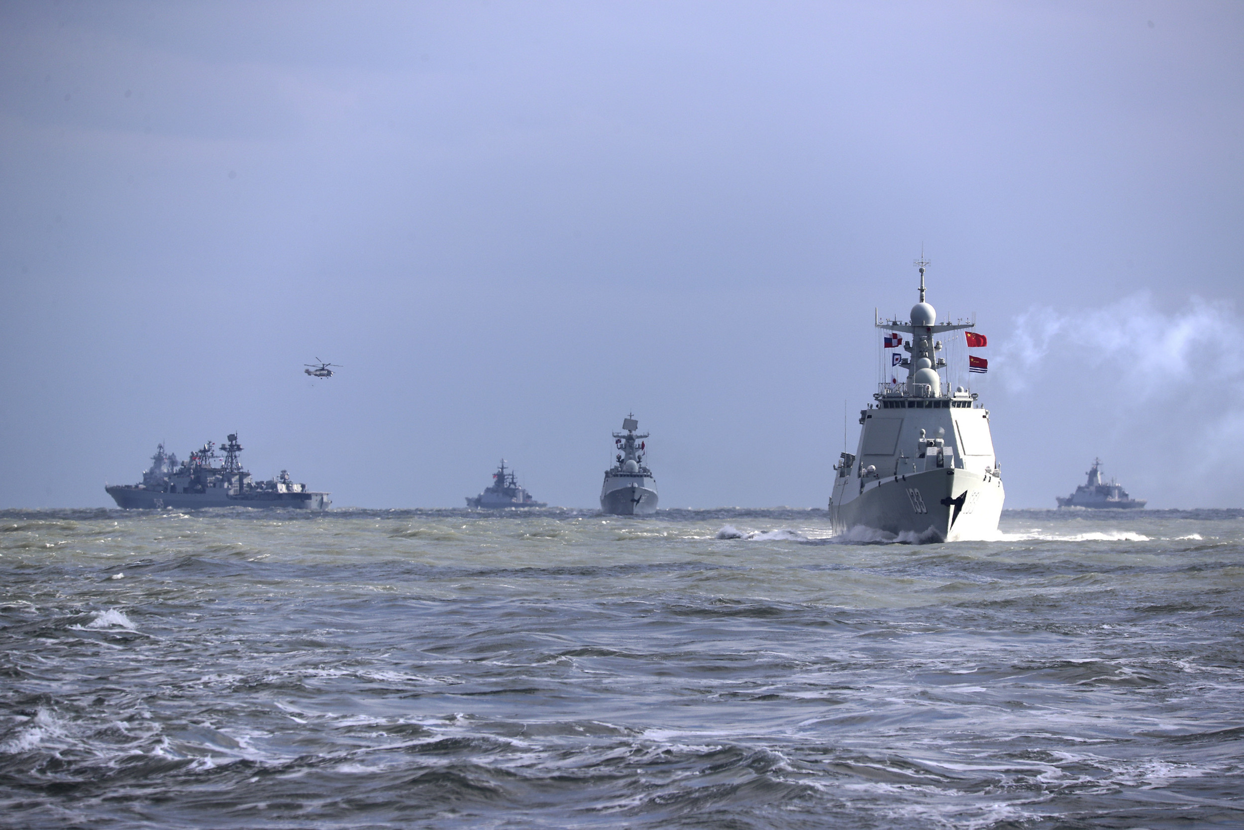 China-Russia joint naval exercises target ‘security threats’