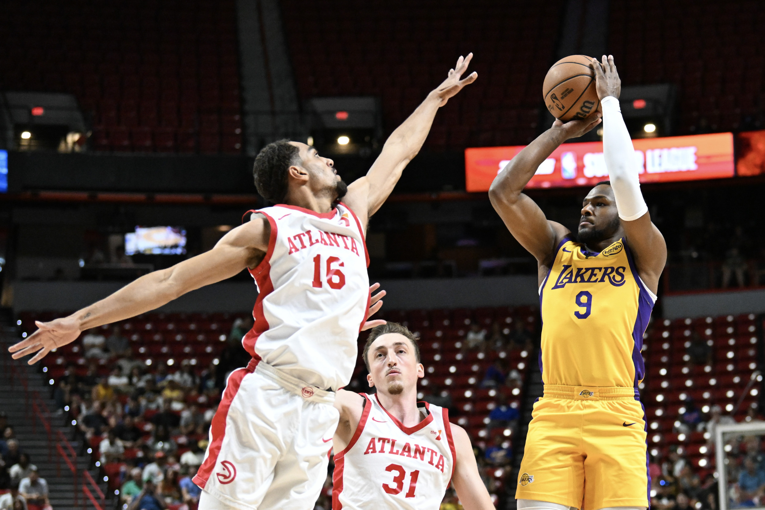 Lakers’ Brony James praised by budding NBA star Chet Holmgren: ‘He looked like a pro’